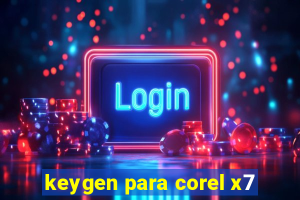 keygen para corel x7